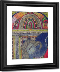 Gourmet Food Store Feeding The Fishes 1911 By Adolf Wolfli Fine Art Print