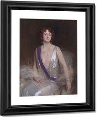 Grace Elvina, Marchioness Curzon Of Kedleston By John Singer Sargent Fine Art Print