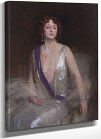 Grace Elvina, Marchioness Curzon Of Kedleston By John Singer Sargent Fine Art Print
