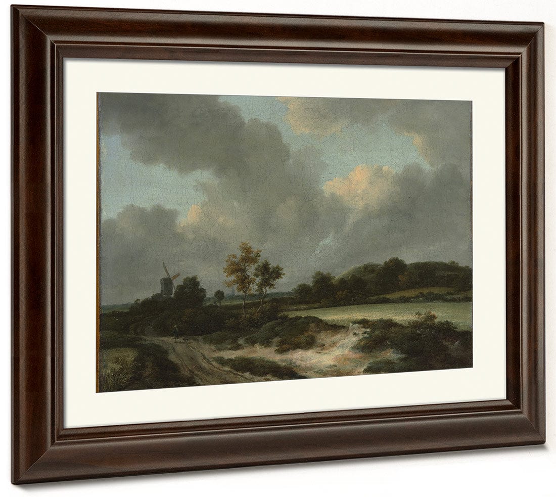Grainfields By Jacob Van Rusdael Fine Art Print