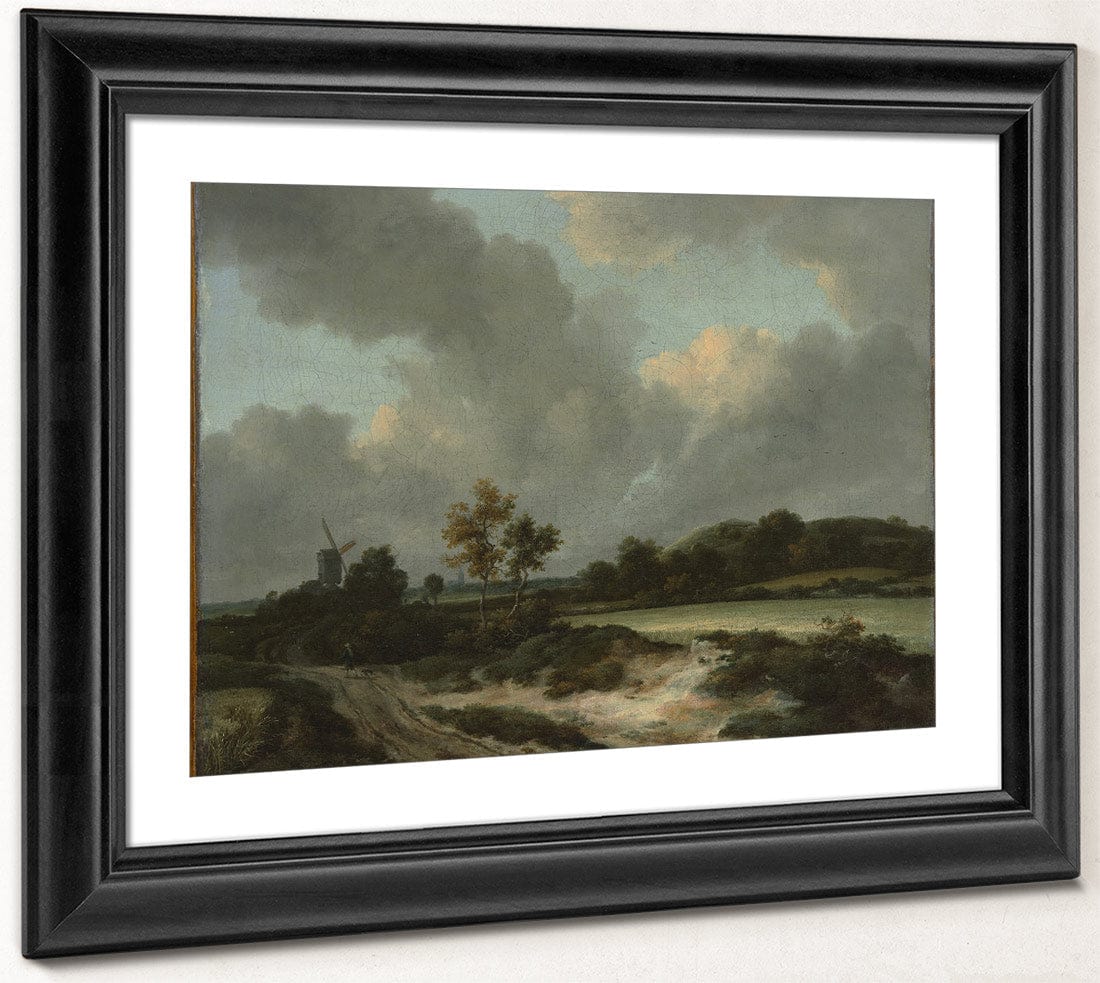 Grainfields By Jacob Van Rusdael Fine Art Print