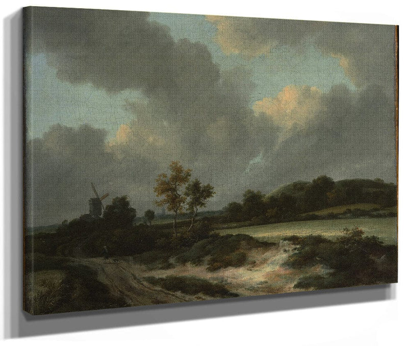 Grainfields By Jacob Van Rusdael Fine Art Print