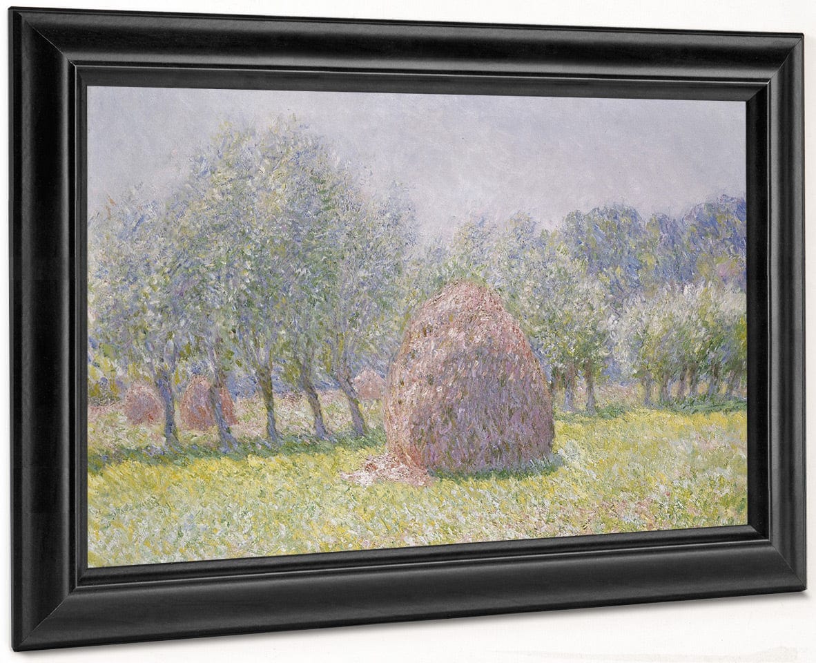 Grainstack 3 By Claude Monet Fine Art Print