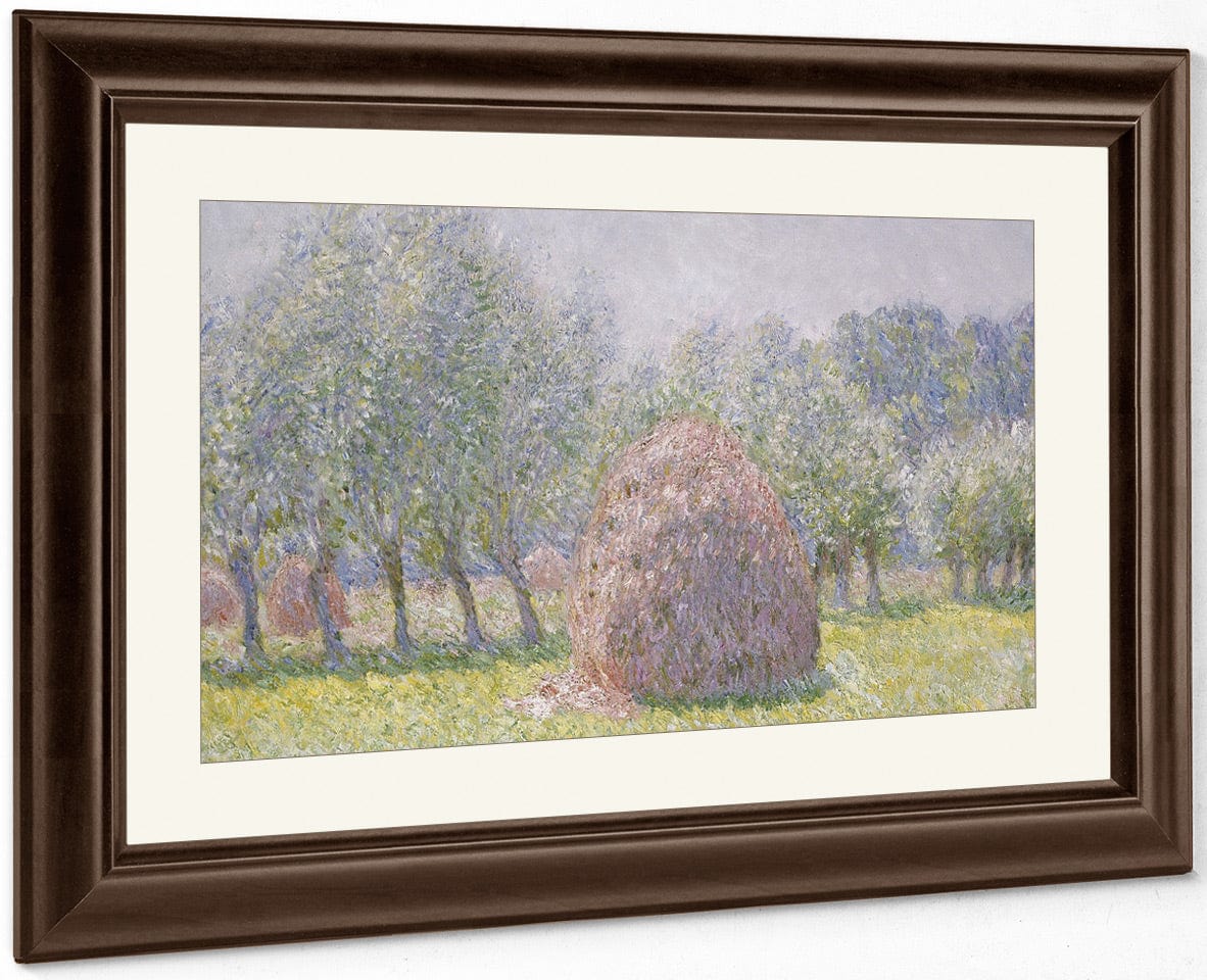 Grainstack 3 By Claude Monet Fine Art Print