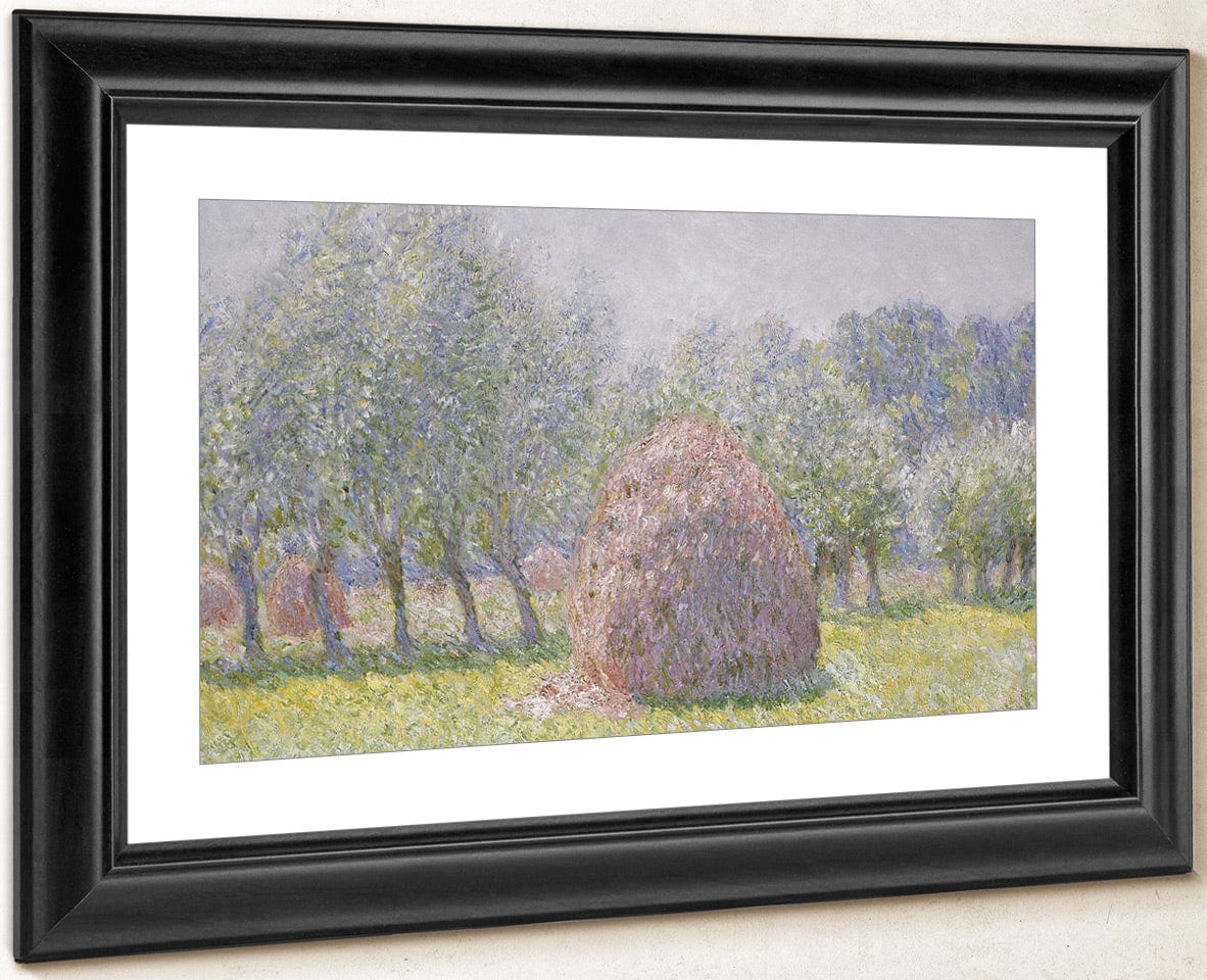 Grainstack 3 By Claude Monet Fine Art Print