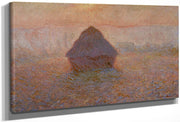 Grainstack Sun In The Mist 1891 By Claude Monet Fine Art Print