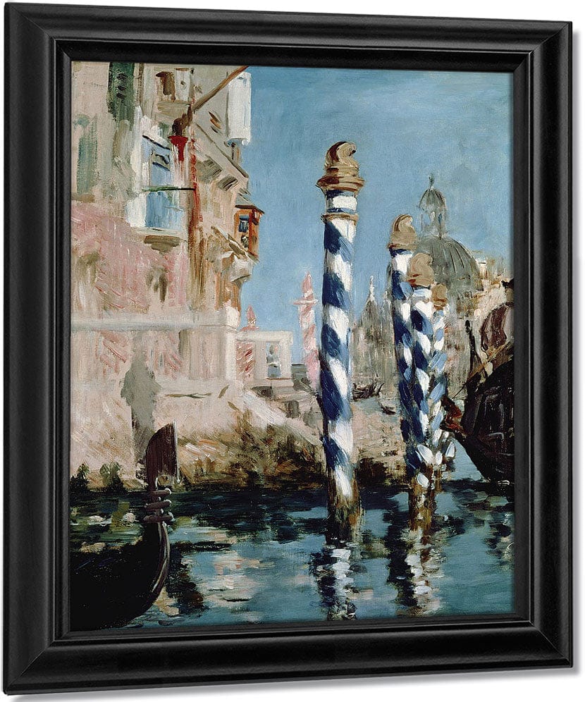 Grand Canal, Venice By Edouard Manet Fine Art Print