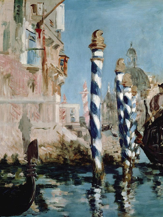 Grand Canal, Venice By Edouard Manet Fine Art Print