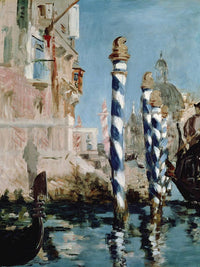 Grand Canal, Venice By Edouard Manet Fine Art Print