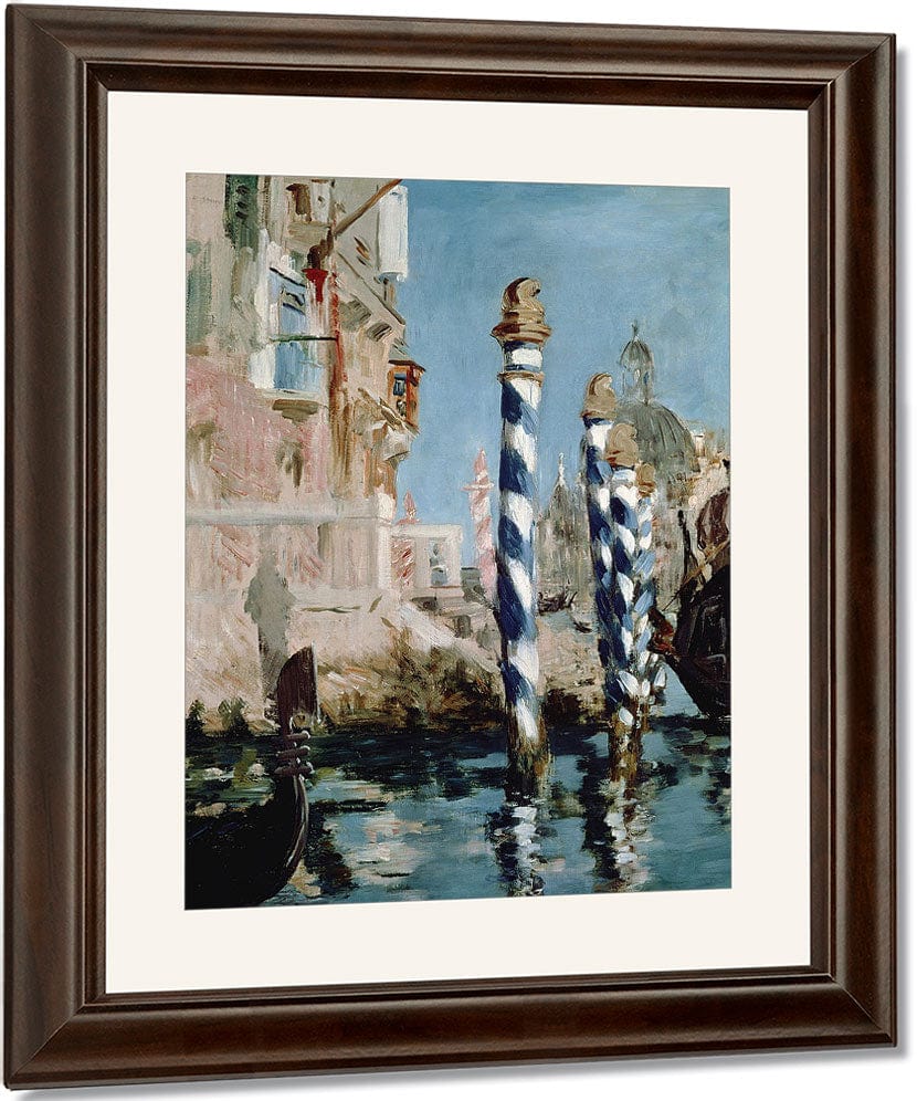 Grand Canal, Venice By Edouard Manet Fine Art Print