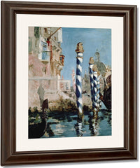 Grand Canal, Venice By Edouard Manet Fine Art Print