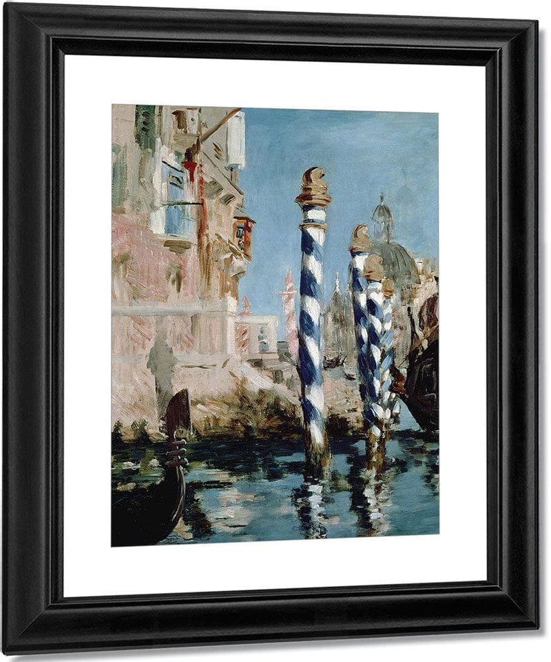 Grand Canal, Venice By Edouard Manet Fine Art Print