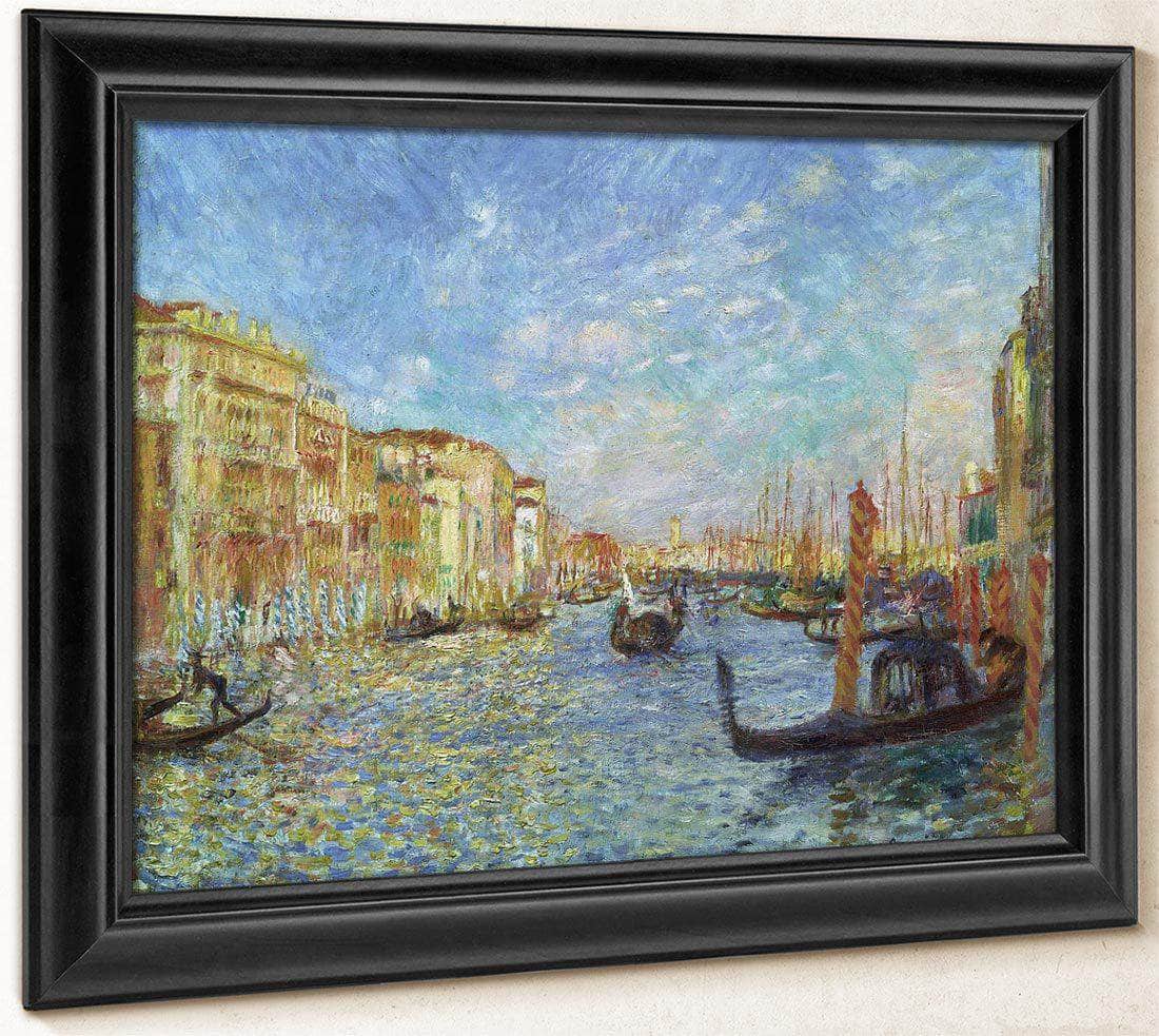 Grand Canal, Venice By Pierre August Renoir Fine Art Print