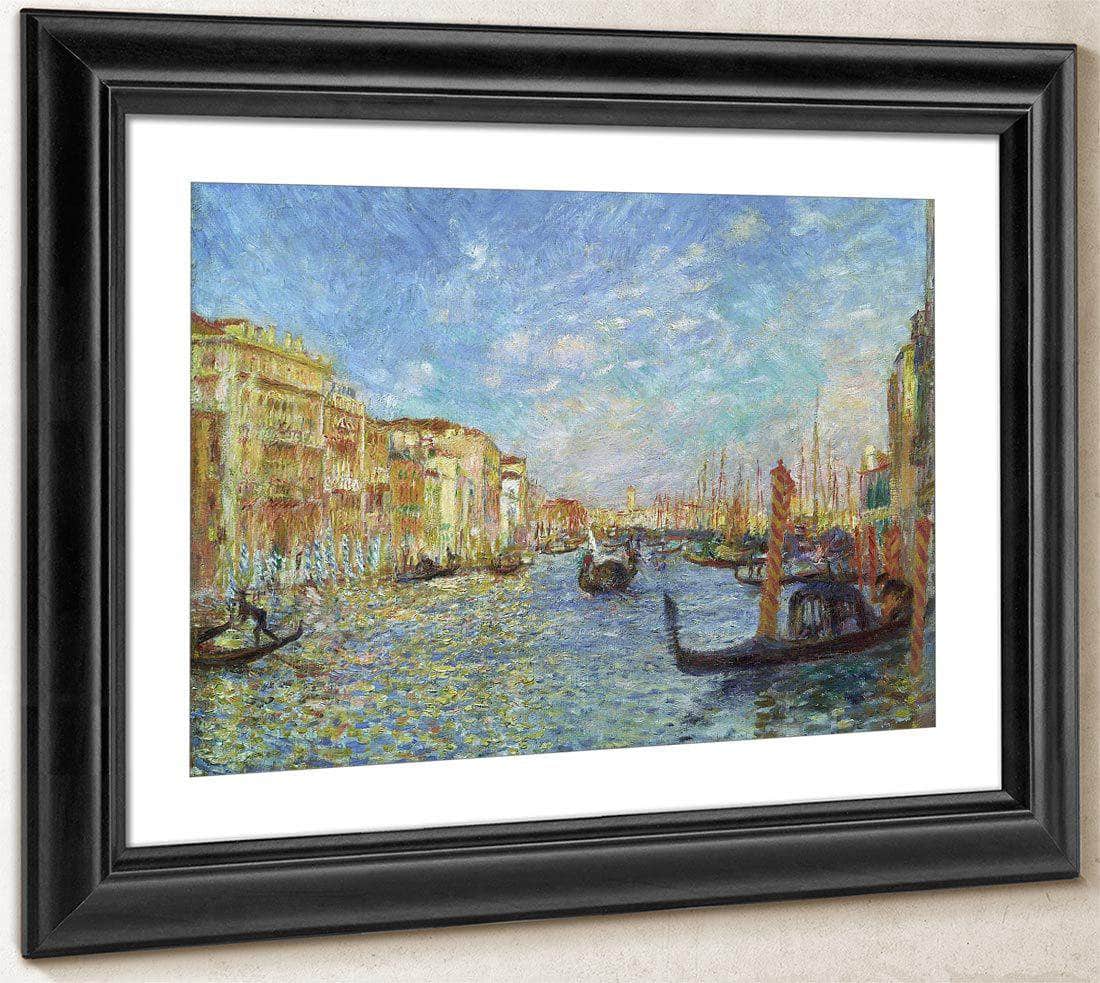Grand Canal, Venice By Pierre August Renoir Fine Art Print