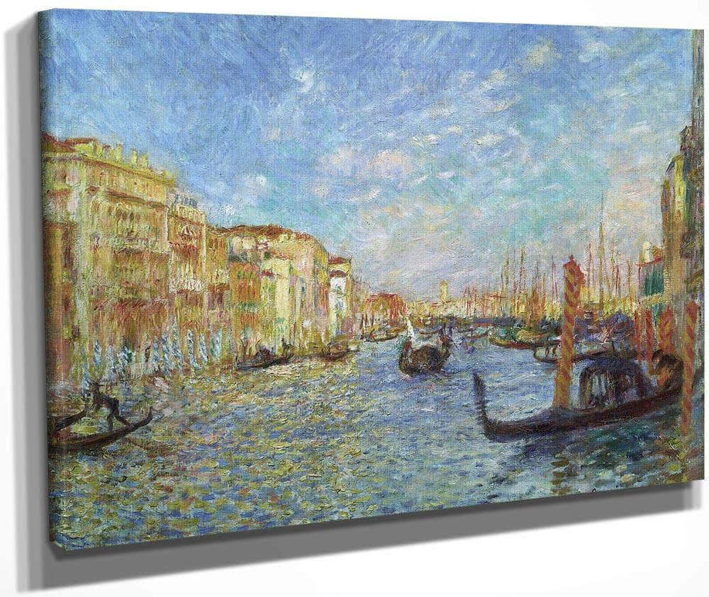 Grand Canal, Venice By Pierre August Renoir Fine Art Print