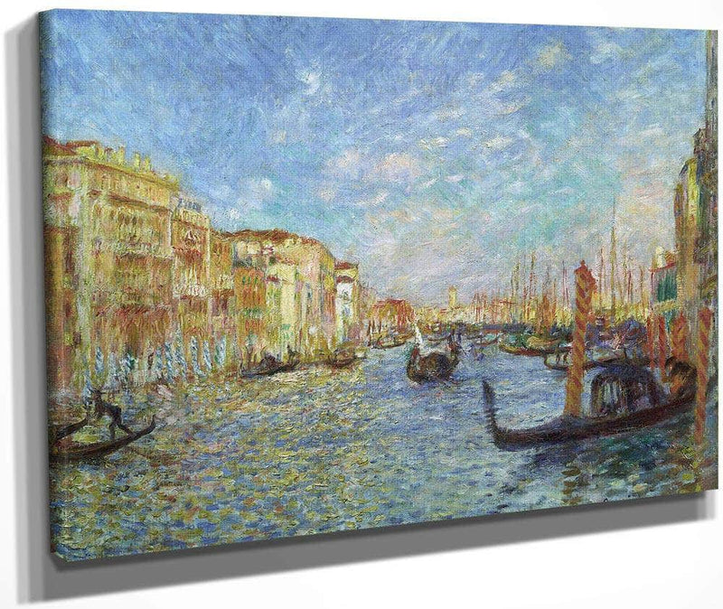 Grand Canal, Venice By Pierre August Renoir Fine Art Print