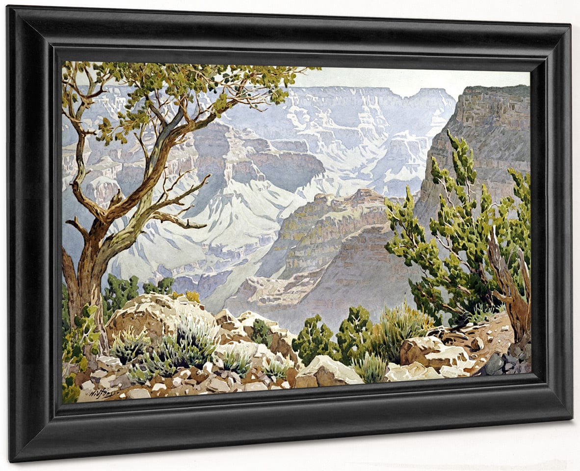 Grand Canyon By Gunnar Widforss Fine Art Print