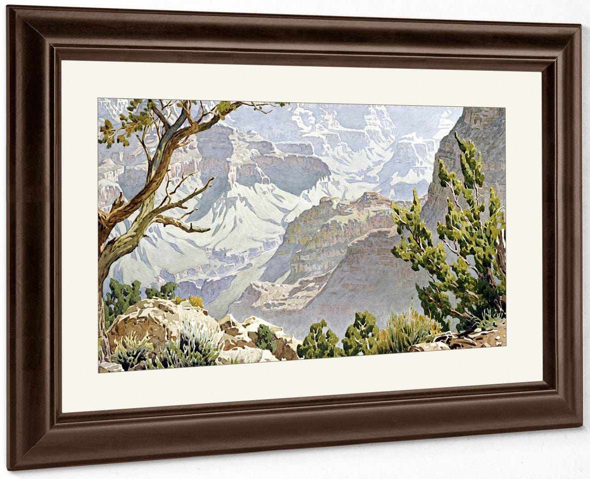 Grand Canyon By Gunnar Widforss Fine Art Print