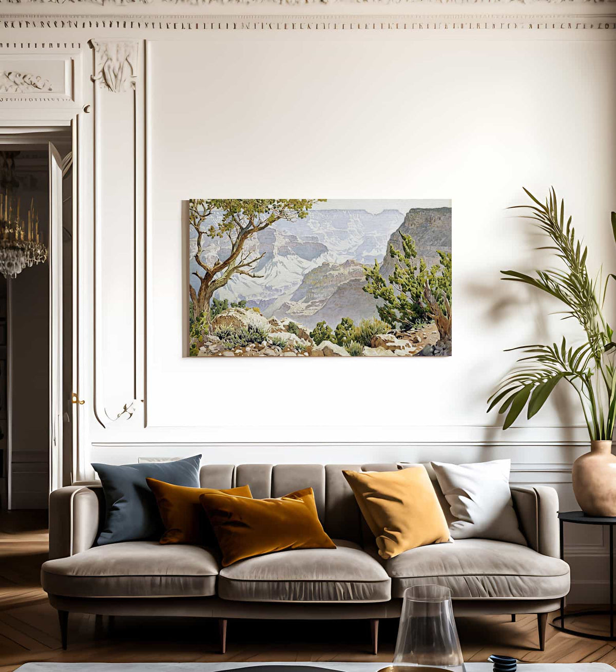 Grand Canyon By Gunnar Widforss Fine Art Print