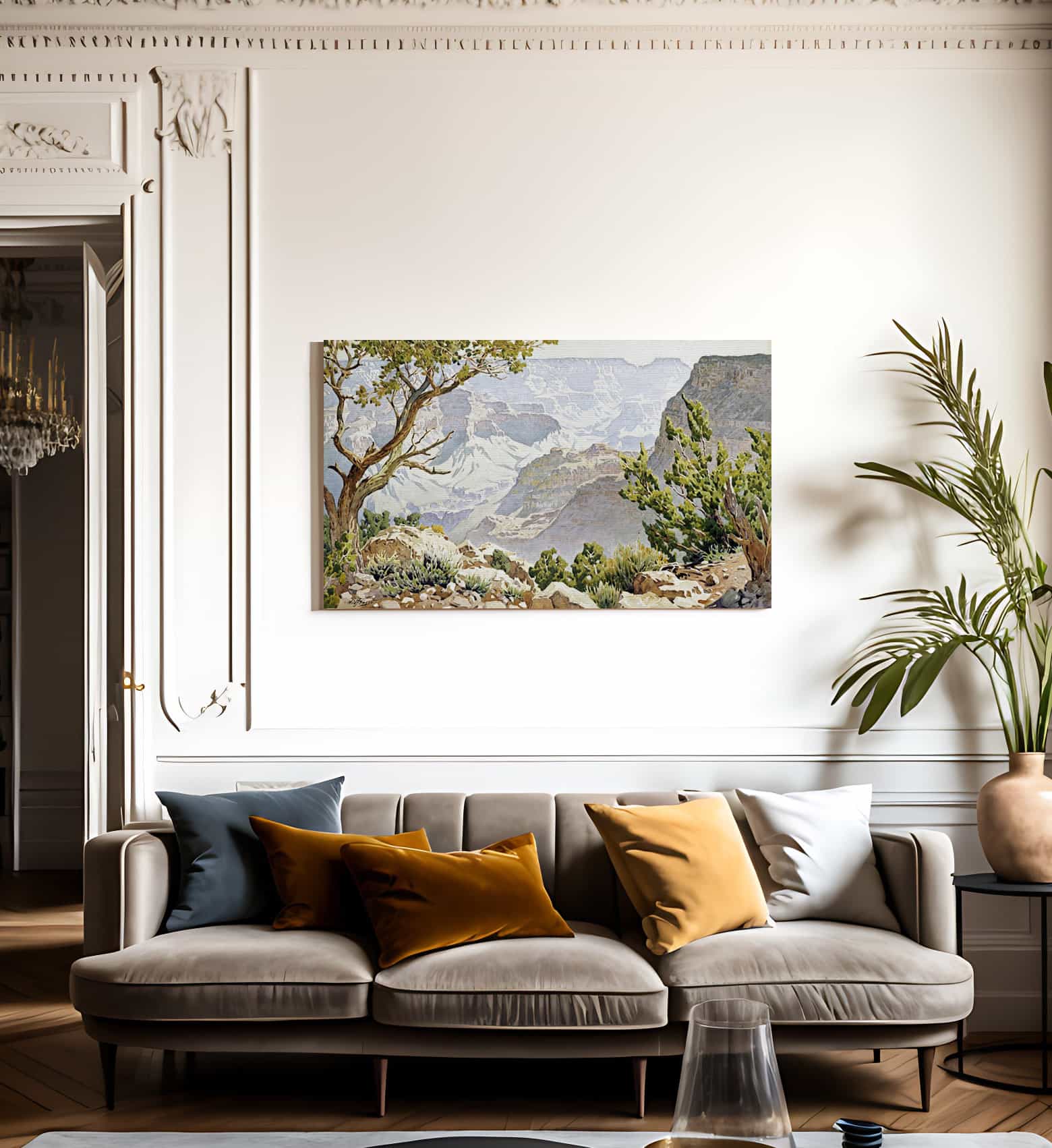 Grand Canyon By Gunnar Widforss Fine Art Print