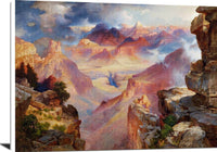 Grand Canyon Of Arizona At Sunset Painting Thomas Moran Canvas Art Fine Art Print