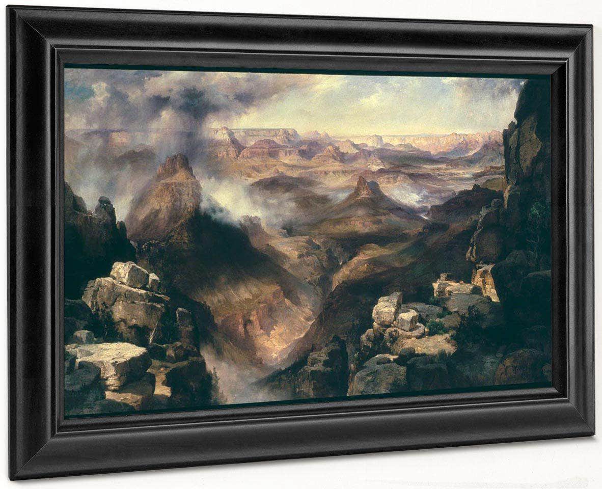 Grand Canyon Of The Colorado River By Thomas Moran Fine Art Print