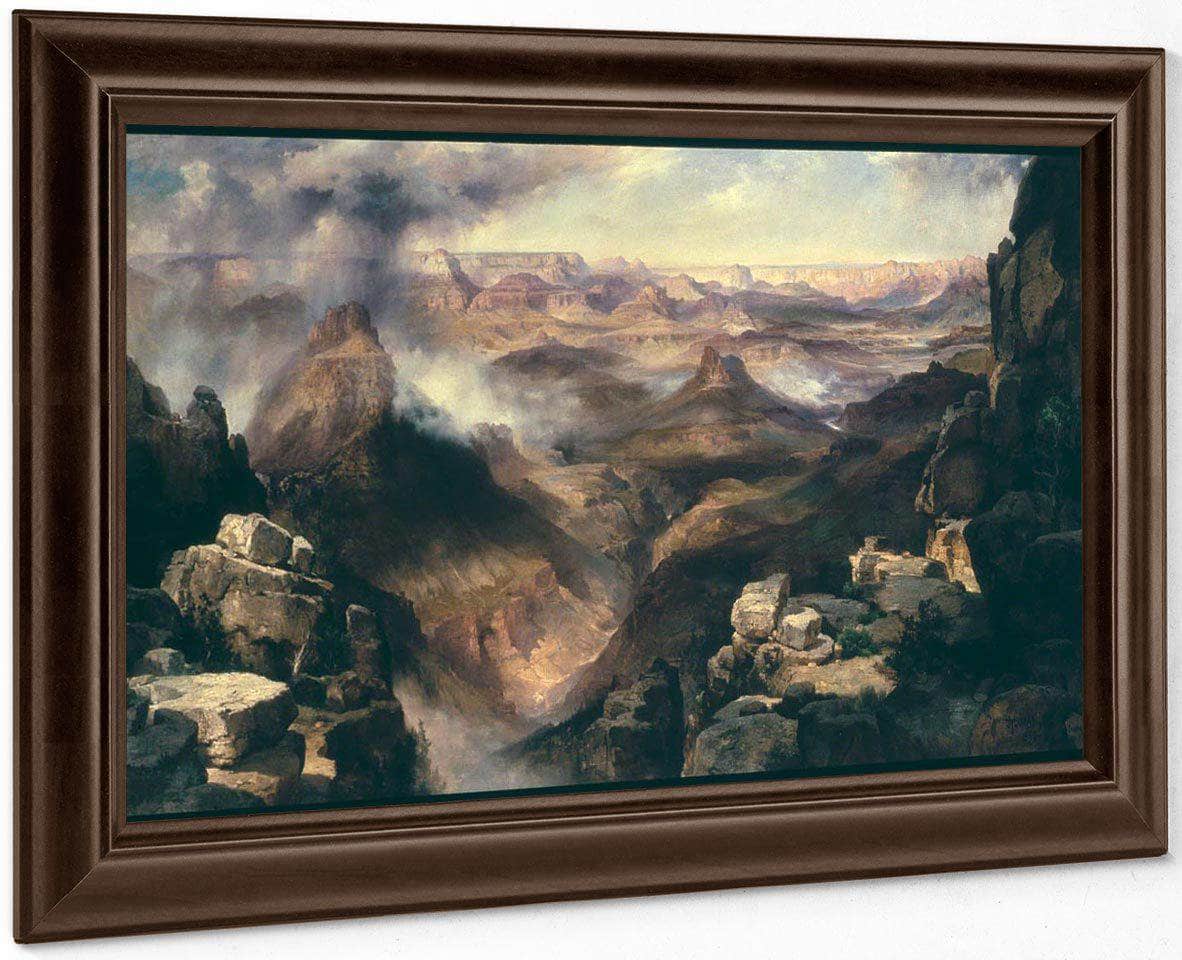 Grand Canyon Of The Colorado River By Thomas Moran Fine Art Print