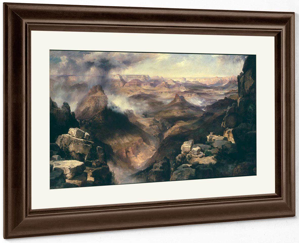 Grand Canyon Of The Colorado River By Thomas Moran Fine Art Print