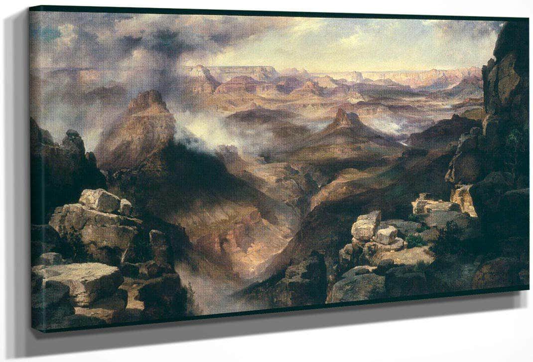 Grand Canyon Of The Colorado River By Thomas Moran Fine Art Print