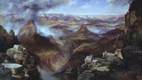 Grand Canyon Of The Colorado River Painting Thomas Moran Canvas Art Fine Art Print