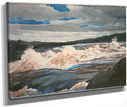 Grand Discharge Lake Saint John Province Of Quebec By Winslow Homer Fine Art Print