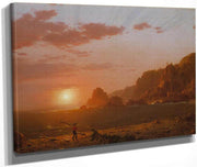 Grand Manan Island Bay Of Fundy By Fredric Edwin Church Fine Art Print