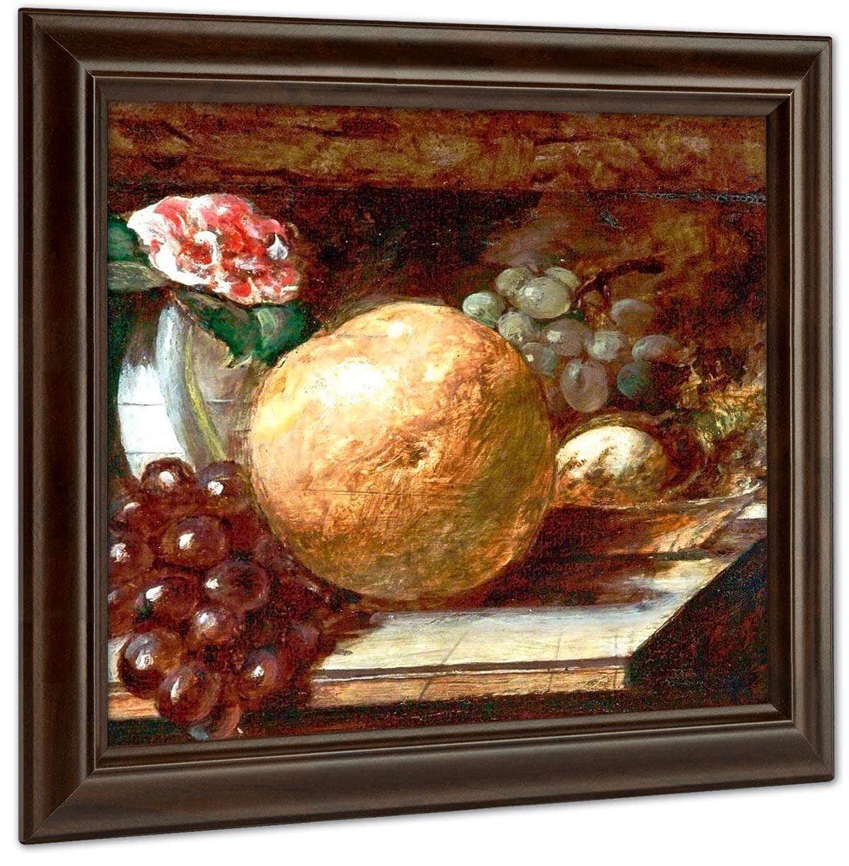 Grapefruit And Oranges By William Etty Fine Art Print