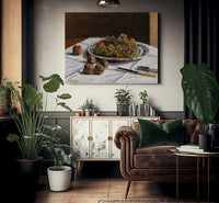 Grapes And Walnuts On A Table 1876 By Alfred Sisley Fine Art Print