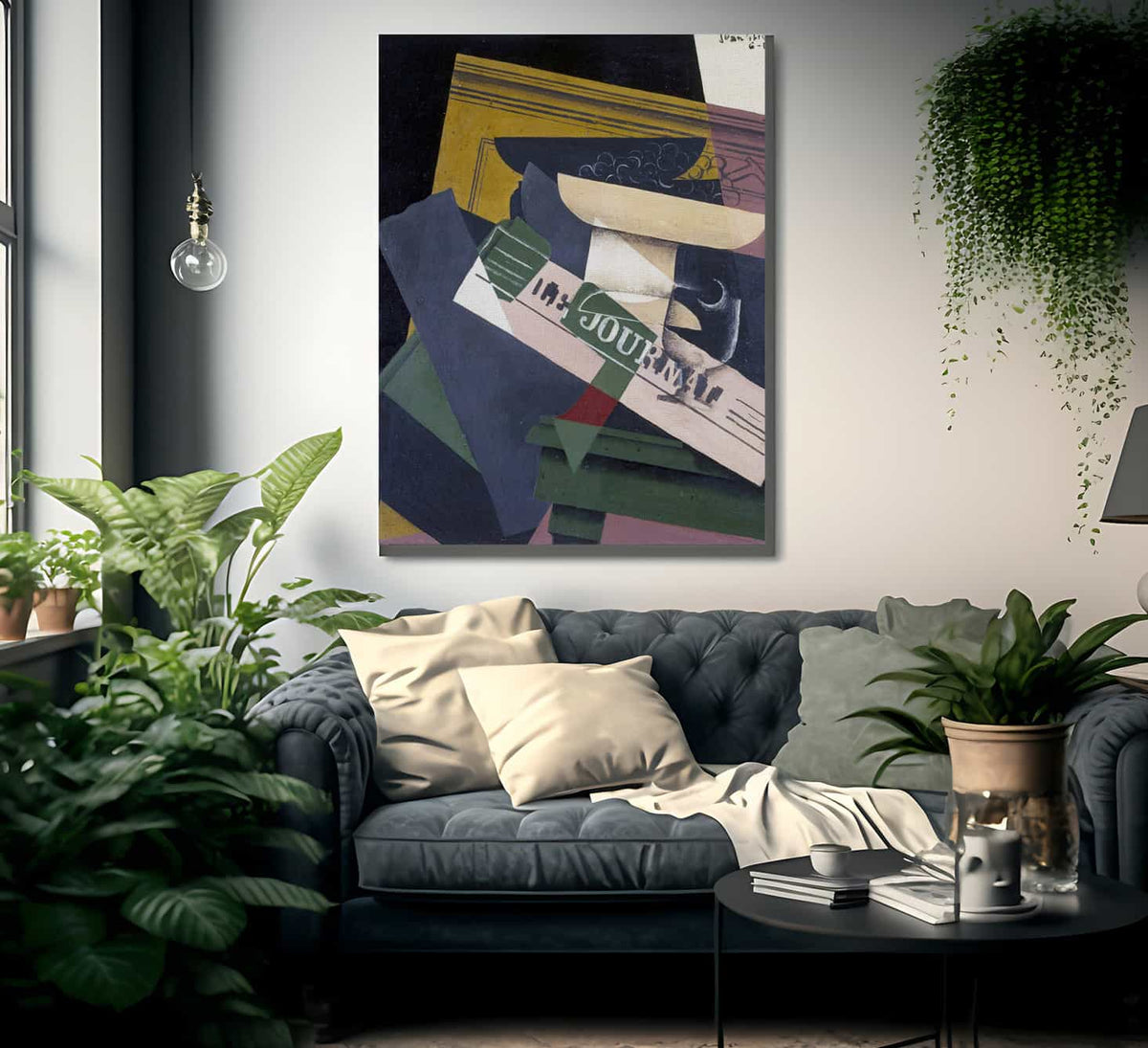 Grapes By Juan Gris Fine Art Print