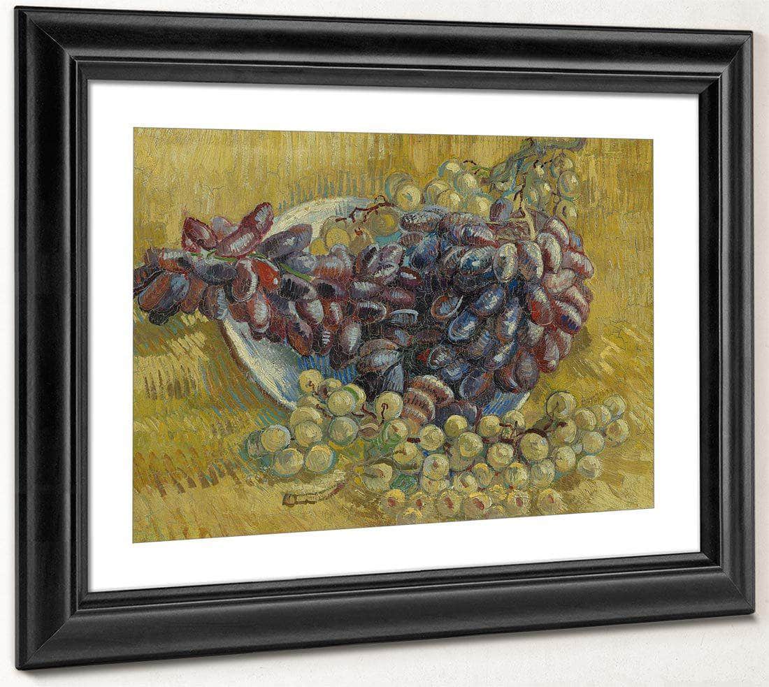 Grapes By Vincent Van Gogh Fine Art Print