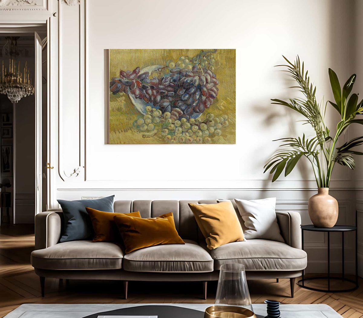 Grapes By Vincent Van Gogh Fine Art Print
