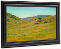 Grassy Hillsides 1915 By William Wendt Fine Art Print