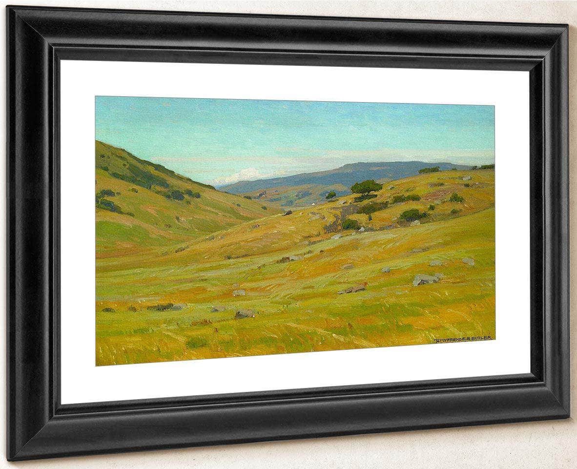 Grassy Hillsides 1915 By William Wendt Fine Art Print
