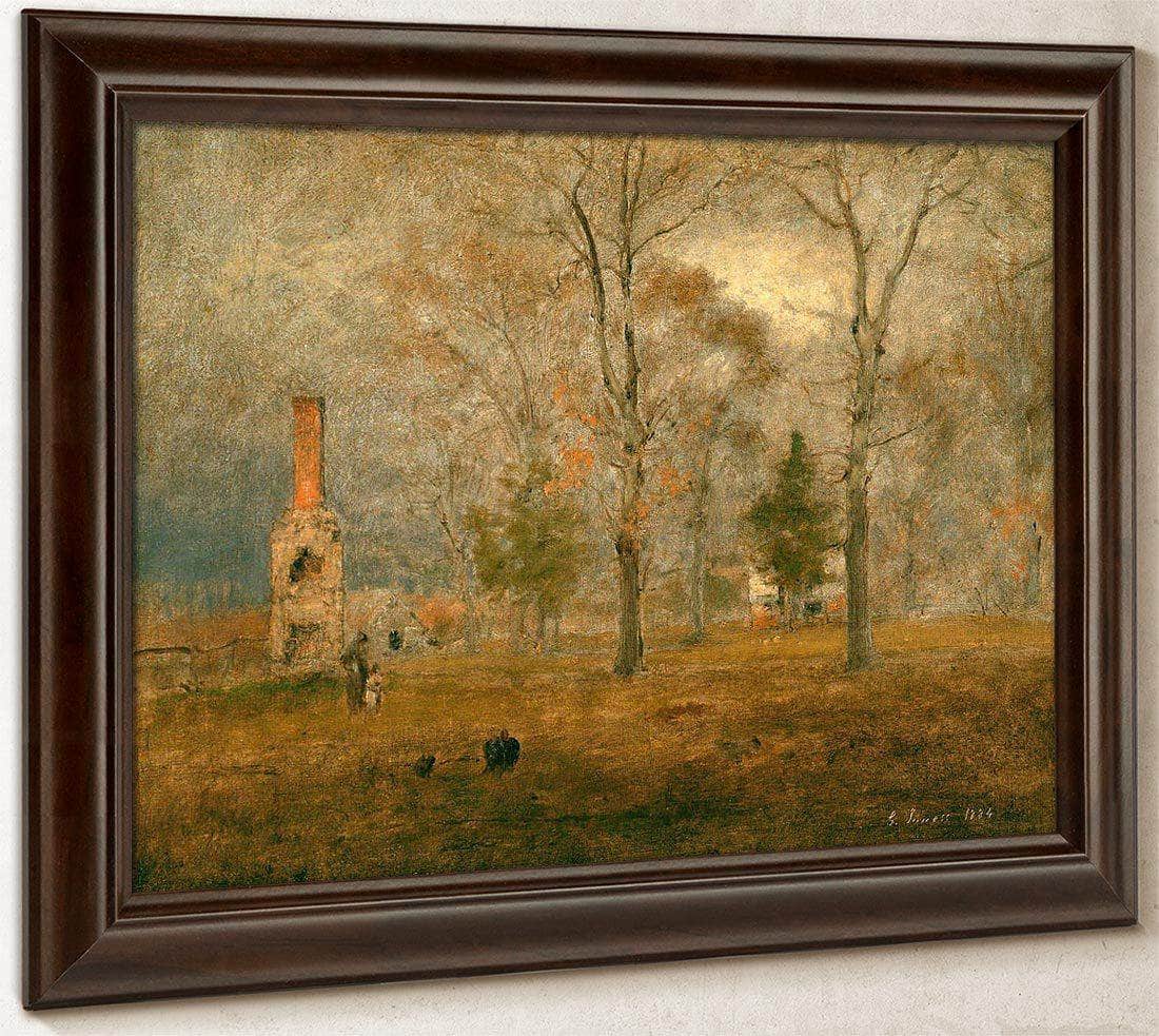 Gray Day, Groochland By Inness, George Fine Art Print