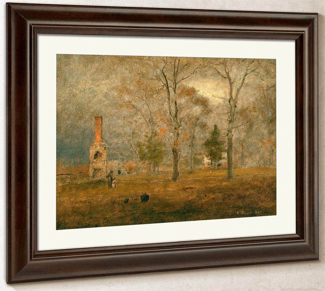 Gray Day, Groochland By Inness, George Fine Art Print