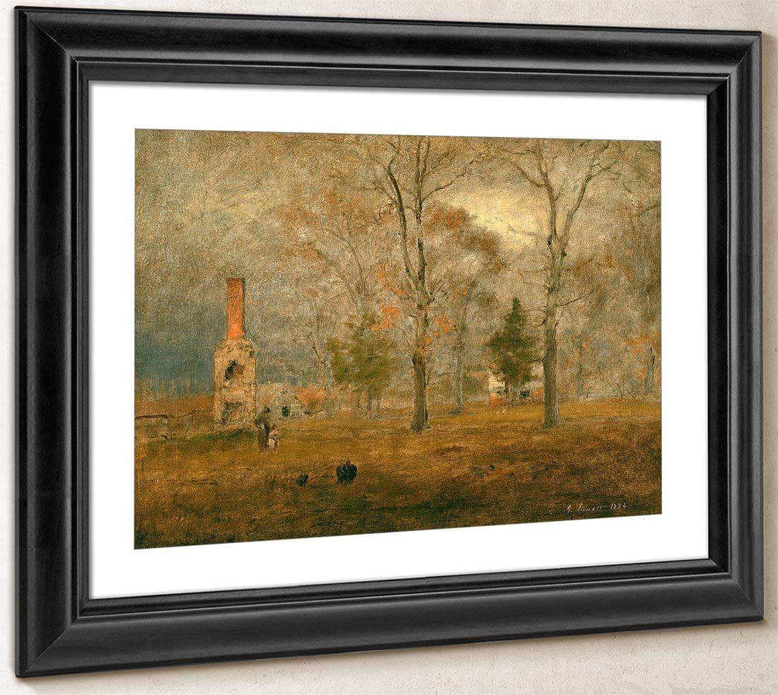 Gray Day, Groochland By Inness, George Fine Art Print