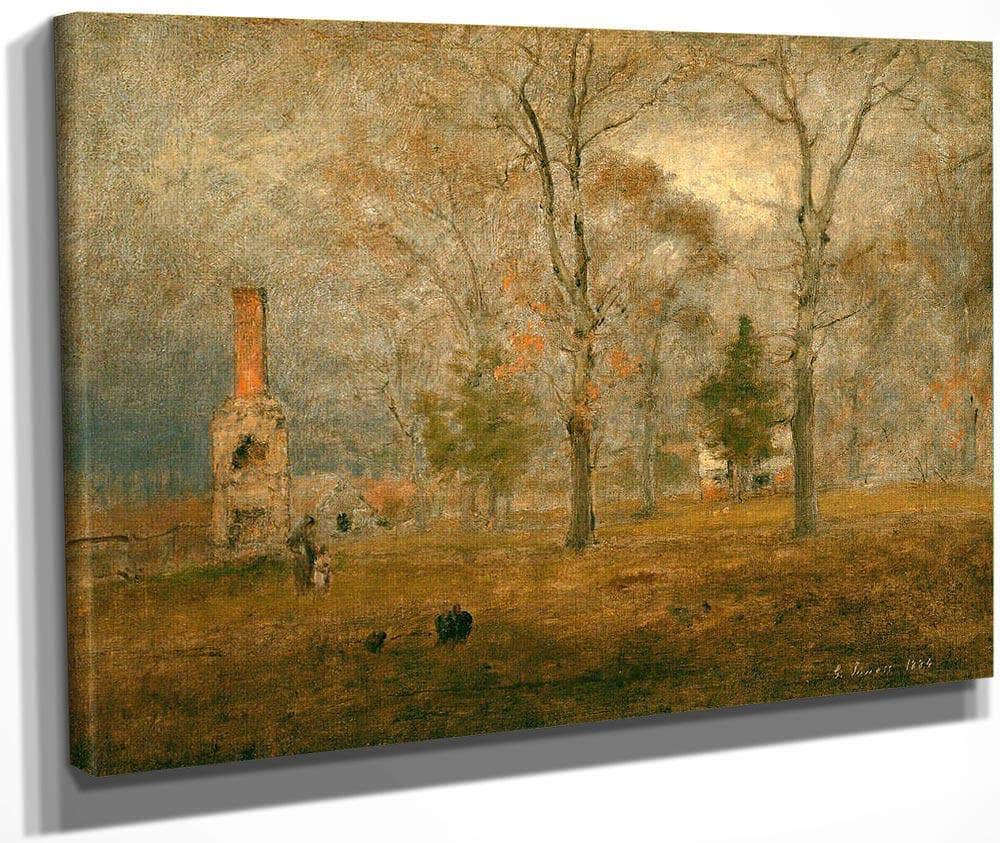 Gray Day, Groochland By Inness, George Fine Art Print