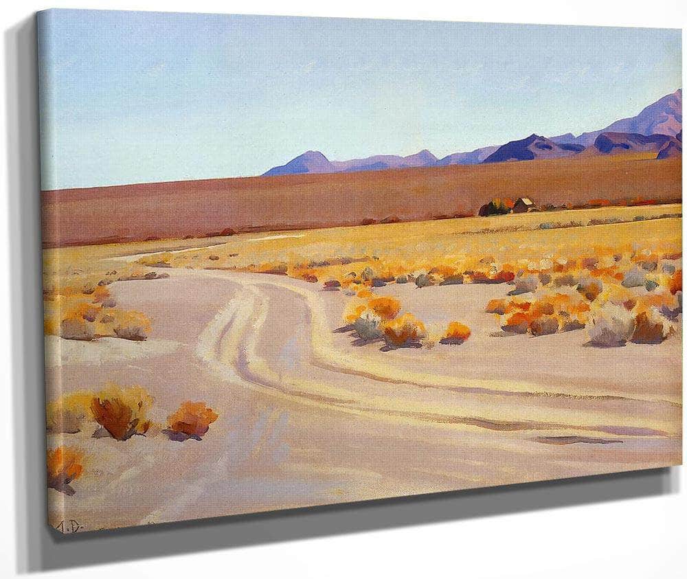Greasewood Flat By Maynard Dixon Fine Art Print