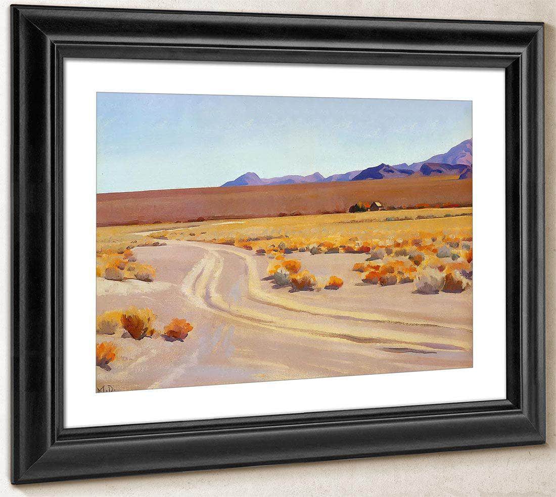 Greasewood Flat By Maynard Dixon Fine Art Print