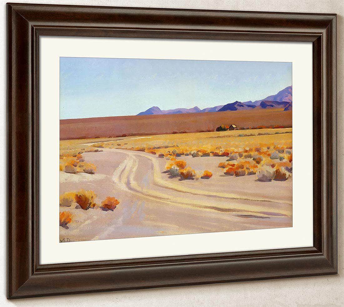 Greasewood Flat By Maynard Dixon Fine Art Print