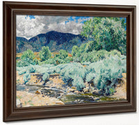 Greasewood, Santa Fe River By Walter Ufer Fine Art Print