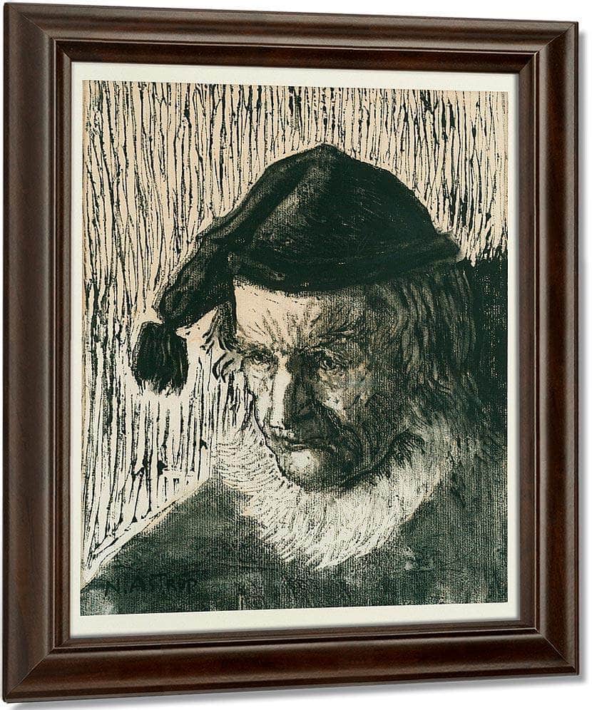 Great Grandfather Of Half The Village By Nicolai Astrup Fine Art Print