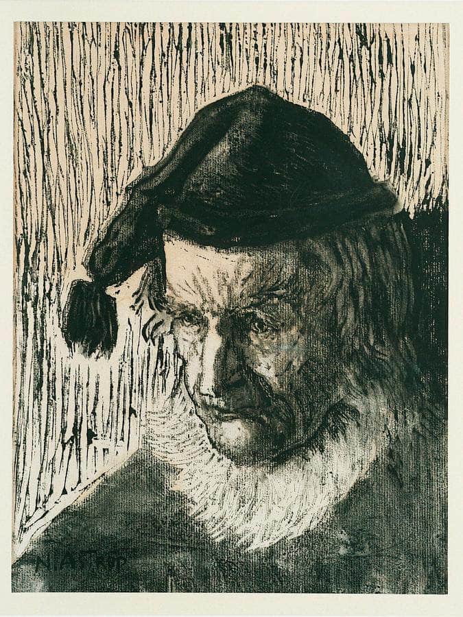 Great Grandfather Of Half The Village By Nicolai Astrup Fine Art Print