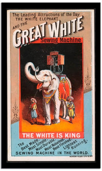 Great White  Vintage Poster Fine Art Print